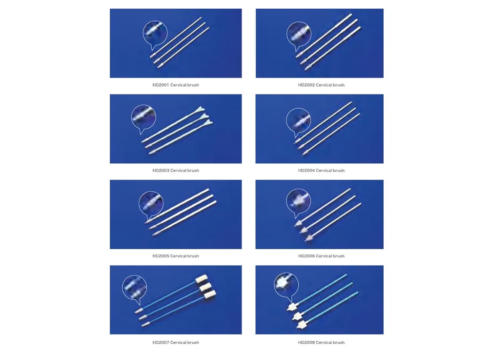 Cervical Brush Types