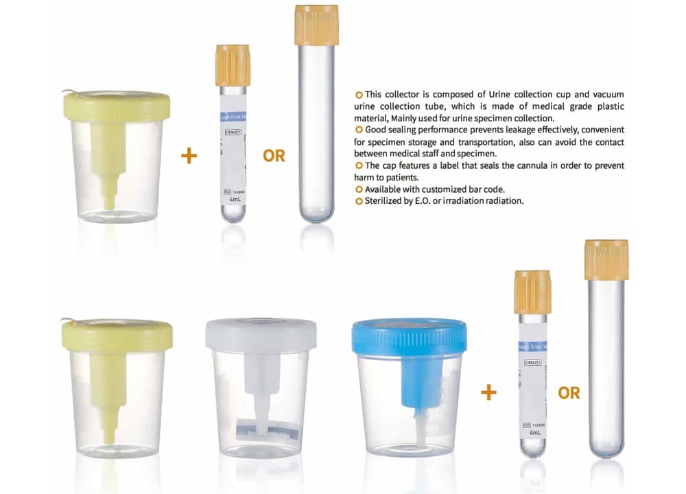 Urine Container with Transfer Device