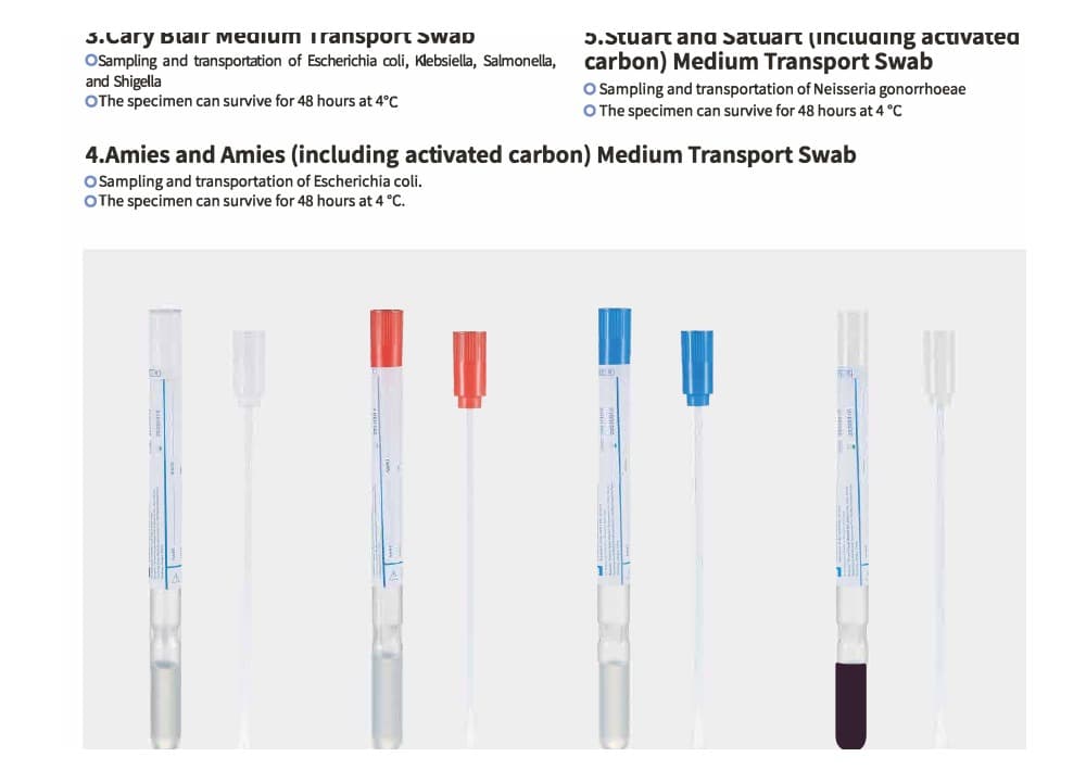 Viral Transport Swabs